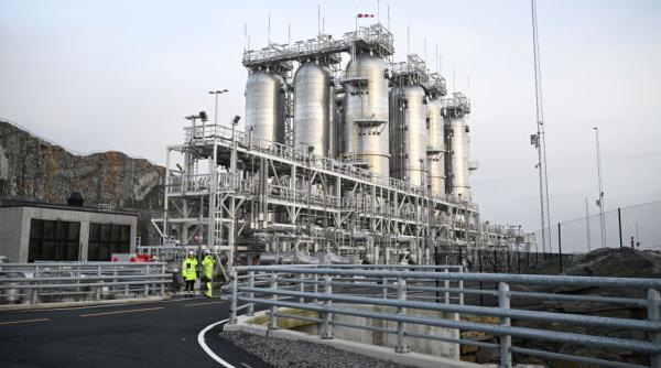 primul cimitir comercial de co2 din lume a inceput sa functioneze intr o tara din europa carbonul e injectat in scoarta terestra