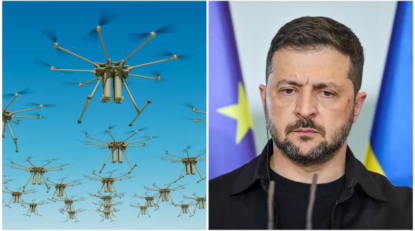 volodimir zelenski ar vrea ca polonia si romania sa doboare dronele rusilor care zboara in ucraina