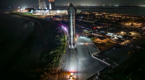 Mega-racheta Starship, construită pentru zboruri cu echipaj uman spre Marte, va fi lansată într-o nouă misiune-test