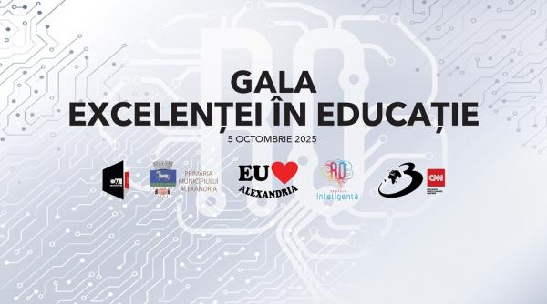Gala Excelenței în Educație, la Alexandria: Un moment de inspirație pentru comunitate și un pas spre generația care modelează viitorul