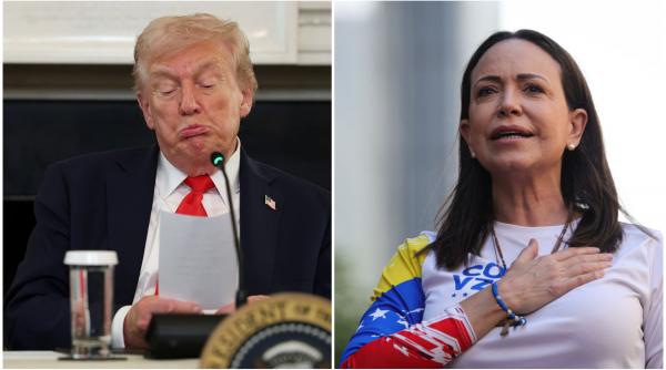 Maria Corina Machado l-a sunat pe Trump după ce a câștigat Premiul Nobel pentru Pace: Mi-a spus că eu îl meritam cu adevărat