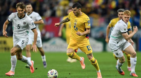romania a castigat meciul cu austria din preliminarile cupei mondiale cu un gol in ultimul minut