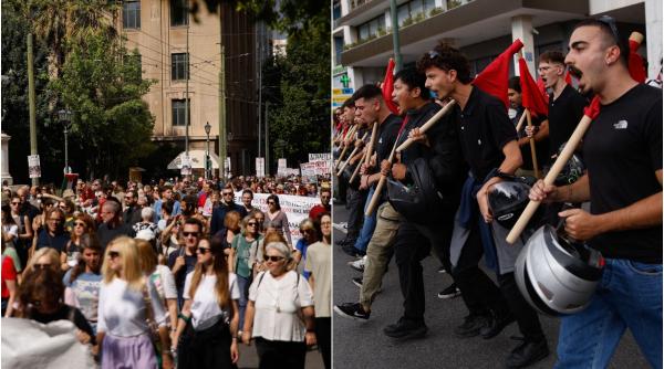 grecia plonjeaza in haos din cauza zilei de munca de 13 ore sindicate mana libera la abuzuri pentru patroni