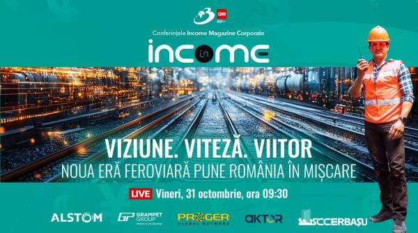 conferinta nationala income magazine corporate viziune viteza viitor noua era feroviara pune romania in miscare
