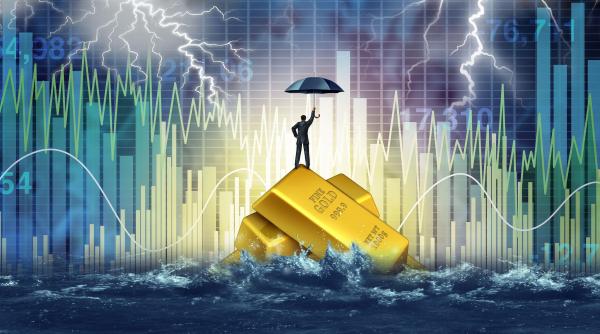 La ce să fim atenți dacă vine o criză financiară: creșterea prețului aurului