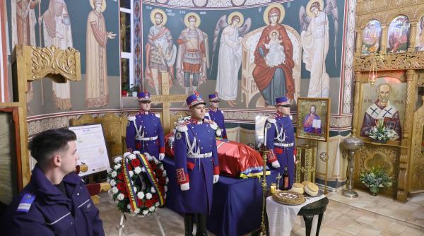 sicriul cu ramasitele domnitorului grigore ghyka este depus la cotroceni vizitatorii au acces pana la ora 20 00