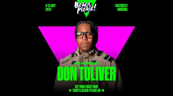 beach please face show total de black friday 10 000 de bilete vandute si primul headliner anuntat pentru 2026 don toliver