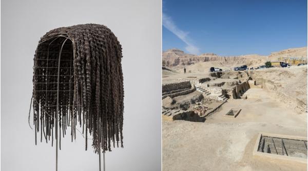 o peruca de 3 400 de ani unsa cu gel stralucea cand a fost gasita de arheologi in egipt cine e femeia merit cea care a purtat o