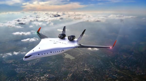 forma futurista a avionului horizon revolutioneaza industria aviatiei ar putea consuma cu 30 mai putin combustibil