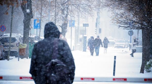 fenomene extreme cu viscol si ger in prognoza meteo pentru iarna din cauza vortexului polar anm anunta cand vin primele ninsori
