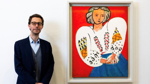 „La Blouse Roumaine“, celebra pictură a lui Matisse, ajunge în premieră în fața publicului din România