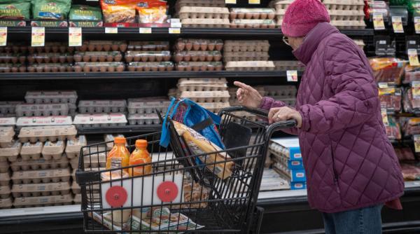 Rata anuală a inflaţiei a fost 9,8% în octombrie. Graficul care arată cum au crescut prețurile în ultimele patru luni