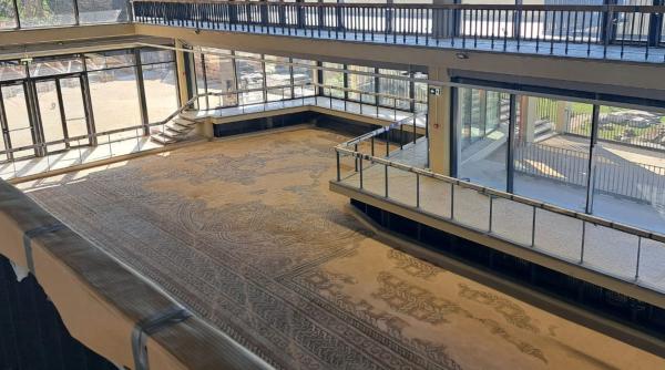 turistii vor putea vizita gratuit marele mozaic antic din tomis se redeschide edificiul roman din constanta vineri de ziua dobrogei