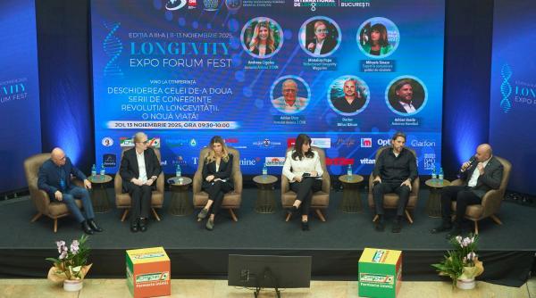 Longevity Expo Forum Fest continuă la București: medicina regenerativă și testarea genetică, soluții pentru viitorul sănătății