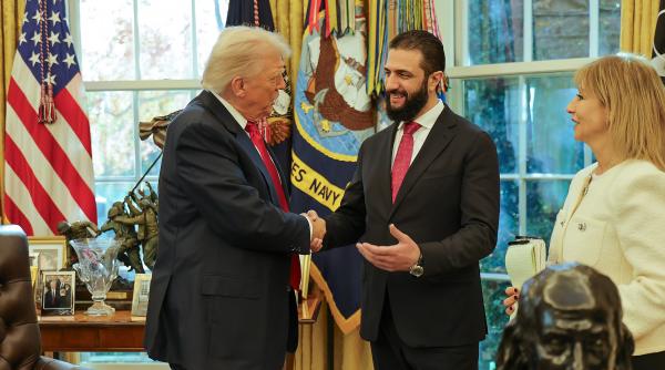 Trump l-a întrebat pe preşedintele sirian, la Casa Albă, câte soţii are: „Cu voi, băieţi, niciodată nu știu”