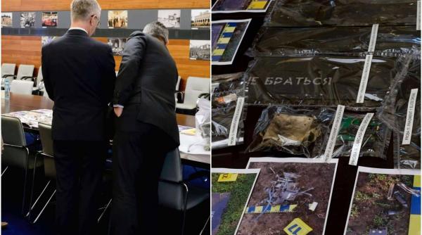 Ambasadorul rus a fost convocat la MAE. I s-au pus în față fragmente din drona căzută în România