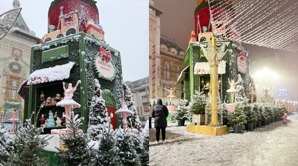 S-a deschis Târgul de Crăciun de la Craiova. Programul din 2025, prețuri, concerte și alte informații utile: Va ninge în fiecare seară