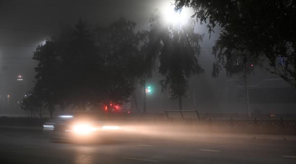 avertizare imediata de la anm cod galben de ceata in opt judete sambata seara