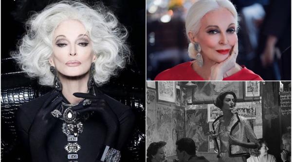 Carmen are 94 de ani și încă lucrează ca fotomodel. A apărut de curând pe coperta Vogue