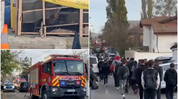 panica in constanta dupa ce o masina a intrat intr o teava de gaz un liceu a fost evacuat alimentarea cu gaze in zona a fost oprita