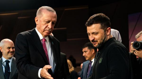 Zelenski, dupa întâlnirea cu Erdogan: "Este timpul ca războiul să se termine"