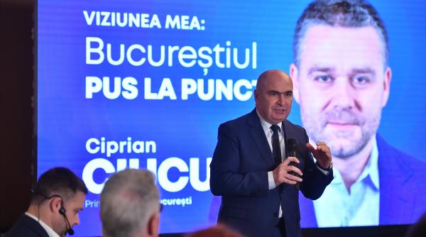 Ciprian Ciucu și-a lansat, oficial, candidatura pentru Primăria Capitalei. Bolojan: „Mi-a confirmat încă o dată că are viziune”