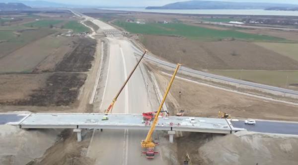 Un nou lot din A7 este aproape gata. Când se va putea circula pe încă 38 km din Autostrada Moldovei, între Domnești Târg și Răcăciuni