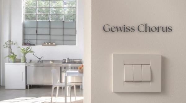 Gewiss Chorus: design italian și funcționalitate în locuințele moderne