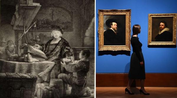 Comoara ascunsă a unei familii: o schiță rară de Rembrandt, găsită într-un sertar, va fi vândută la o licitaţie în Marea Britanie
