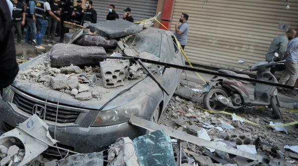 Israelul a bombardat din nou Beirutul, în ciuda armistițiului cu Hezbollah. Ținta a fost „șeful statului major” al grupării