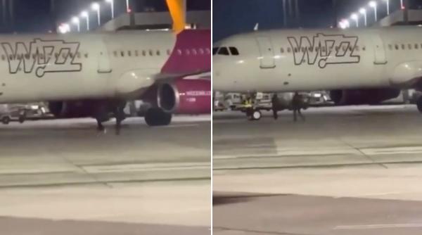 După precedentul creat de români, trei britanici au fugit să prindă avionul pe pista aeroportului din Koln