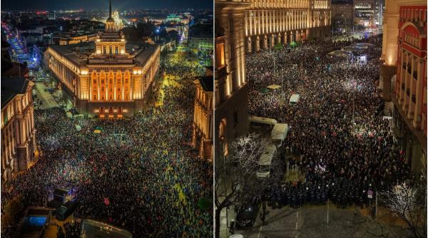 Bulgarii au ieșit să protesteze în stradă după ce Guvernul a decis să crească salariile bugetarilor: "Cea mai coruptă țară din UE"