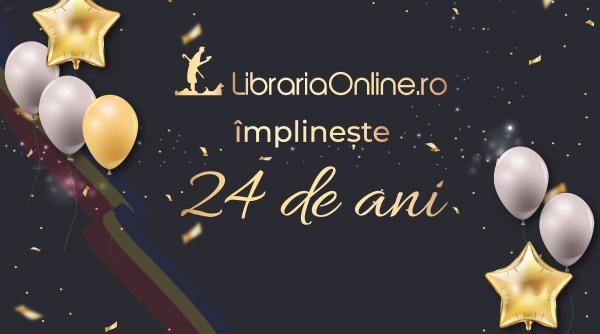 LibrariaOnline.ro sărbătorește 24 de ani de la înființare – pionier al comerțului online de carte din România