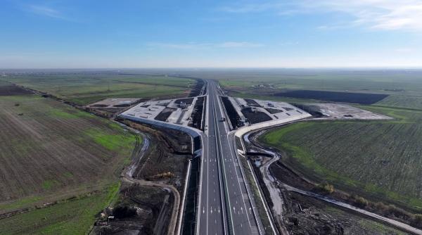 Se deschide o nouă bucată de autostradă în România. De joi, se circulă pe A7 de la București la Focșani