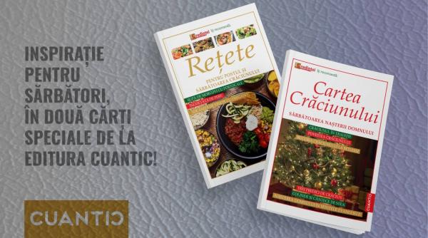 traditii colinde si retete reunite in doua carti speciale de craciun
