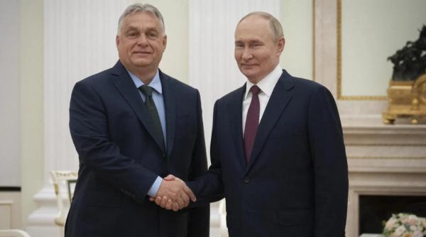 Viktor Orban s-a dus la Putin, ca să se asigure că Ungaria va primi la iarnă gaze rusești la preț accesibil 