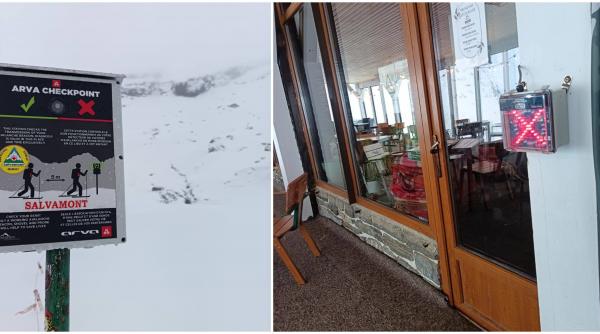 Salvamontiştii au instalat un nou dispozitiv de verificare a echipamentelor de avalanşă la Bâlea Lac