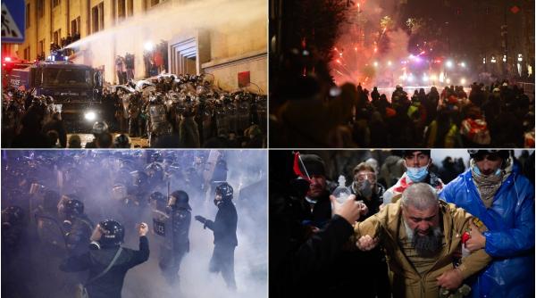 Guvernul din Georgia a folosit o armă chimică din WWI, bazată pe cianură, pe manifestanții pro-democrație: "Simțeai cum apa te arde"