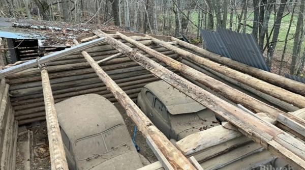 un suedez care a cumparat o ferma veche a descoperit intr un hambar doua masini de epoca spectaculoase ultima data au circulat in 1965