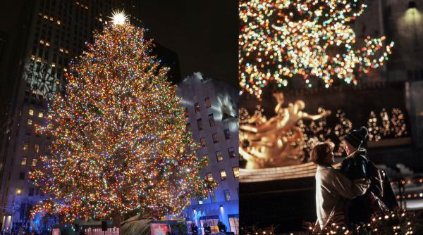 Bradul de la Rockefeller Center devenit emblema Crăciunului în New York. Românii îl știu din „Singur acasă” dar povestea începe în 1930