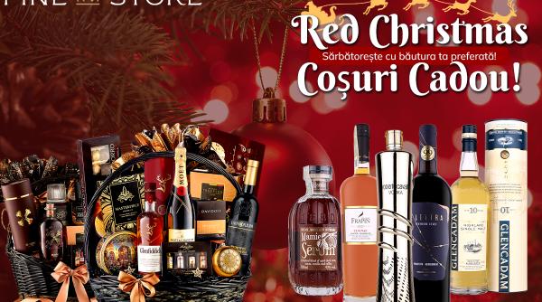 FineStore, complicele ideal înainte de sărbători! Coșuri cadou care aduc magie de Crăciun în casele tuturor