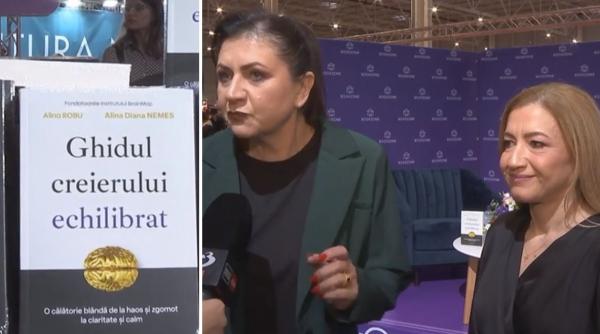"Ghidul creierului echilibrat", de Alina Robu și Diana Nemeș, e una dintre cele mai aşteptate cărţi de psihologie la Târgul Gaudeamus