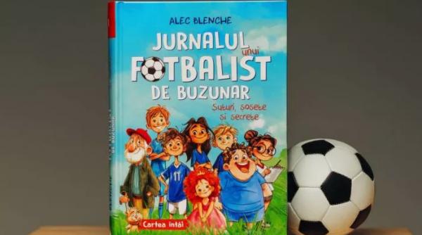 jurnalul unui fotbalist de buzunar o carte pentru copii plina de umor semnata de alec blenche se lanseaza la targul gaudeamus