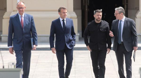 starmer macron si merz se intalnesc cu zelenski la londra dupa negocierile americano ucrainene din florida