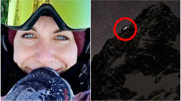 momentul in care un alpinist si a lasat iubita sa moara de frig pe un munte din austria a fost surprins de o camera web