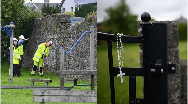 o noua groapa comuna pentru copiii nedoriti a fost identificata in irlanda era amplasata langa un rezervor septic