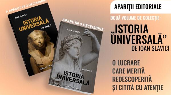 De la Evul Mediu la zorii modernității în volumul al II- lea din colecția  „Istoria universală” de Ioan Slavici