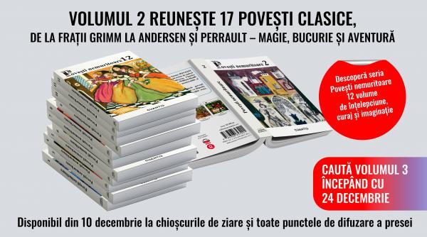Povești nemuritoare – colecția care unește generațiile prin magie, emoție și tradiție