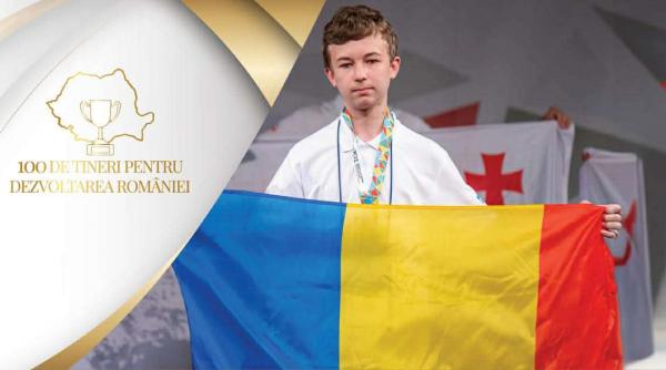 Andrei Nemțișor ia aurul absolut la Olimpiada Balcanică de Matematică și intră în campania "100 de tineri pentru dezvoltarea României"