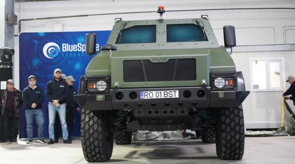 Vlah, primul vehicul blindat fabricat integral în România, a fost prezentat oficial. Cum arată